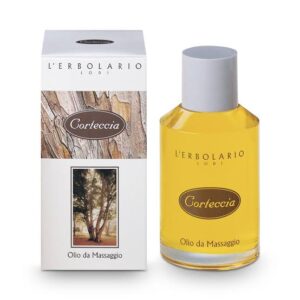 Olio Massaggio Corteccia 125ml L'Erbolario – Trattamento Nutriente e Tonificante Ad Azione Elasticizzante Maschile