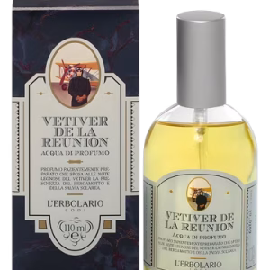 Vetiver de la Reunion Profumo Uomo L'Erbolario 110ml – Essenza Legnosa Aromatica Ad Azione Rinfrescante Linea Vintage