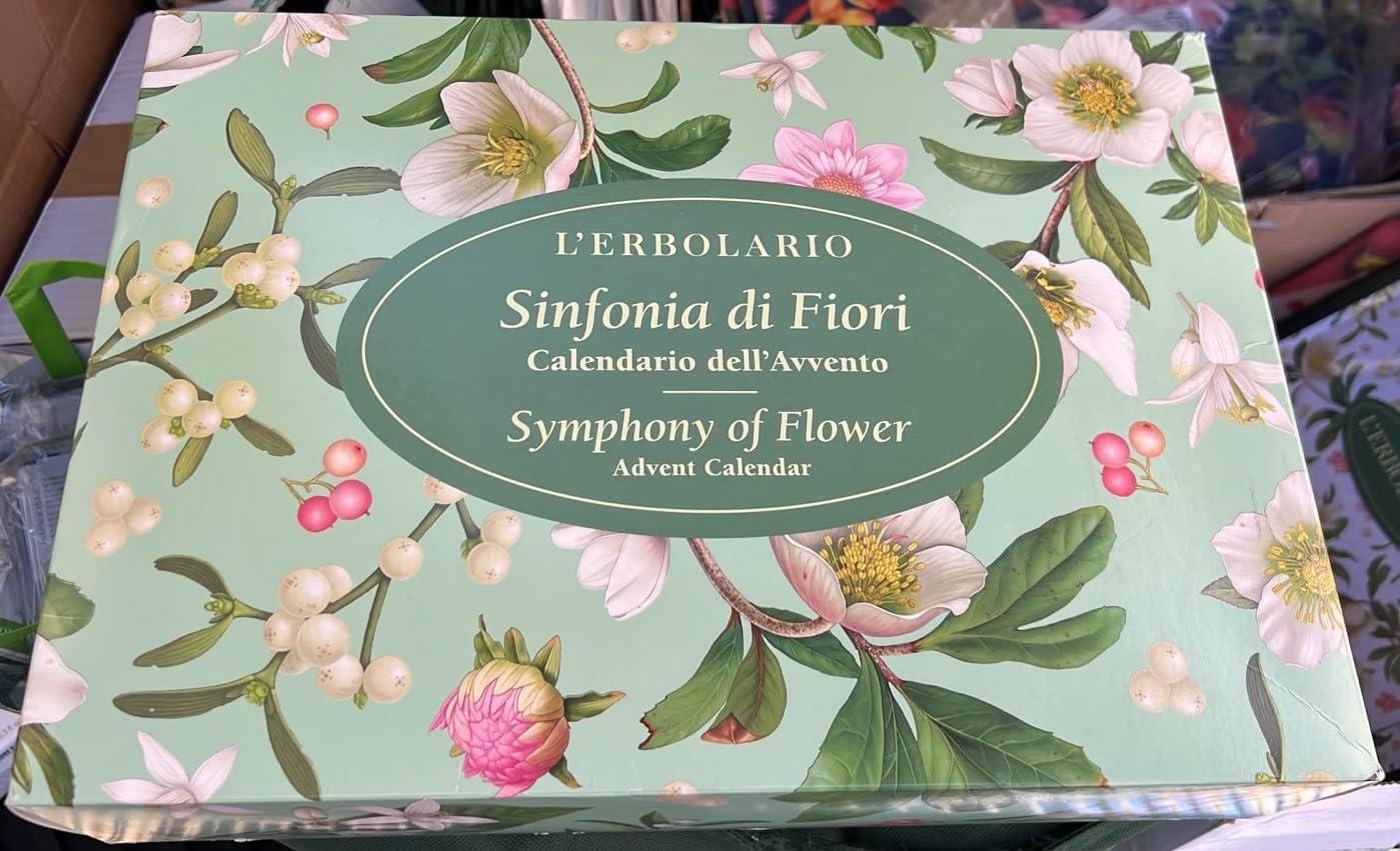 Calendario dell'Avvento 2026 Sinfonia di Fiori L'Erbolario – Cofanetto Beauty Edizione Limitata Con 24 Sorprese Profumate E Maxi Beauty Case - immagine 4