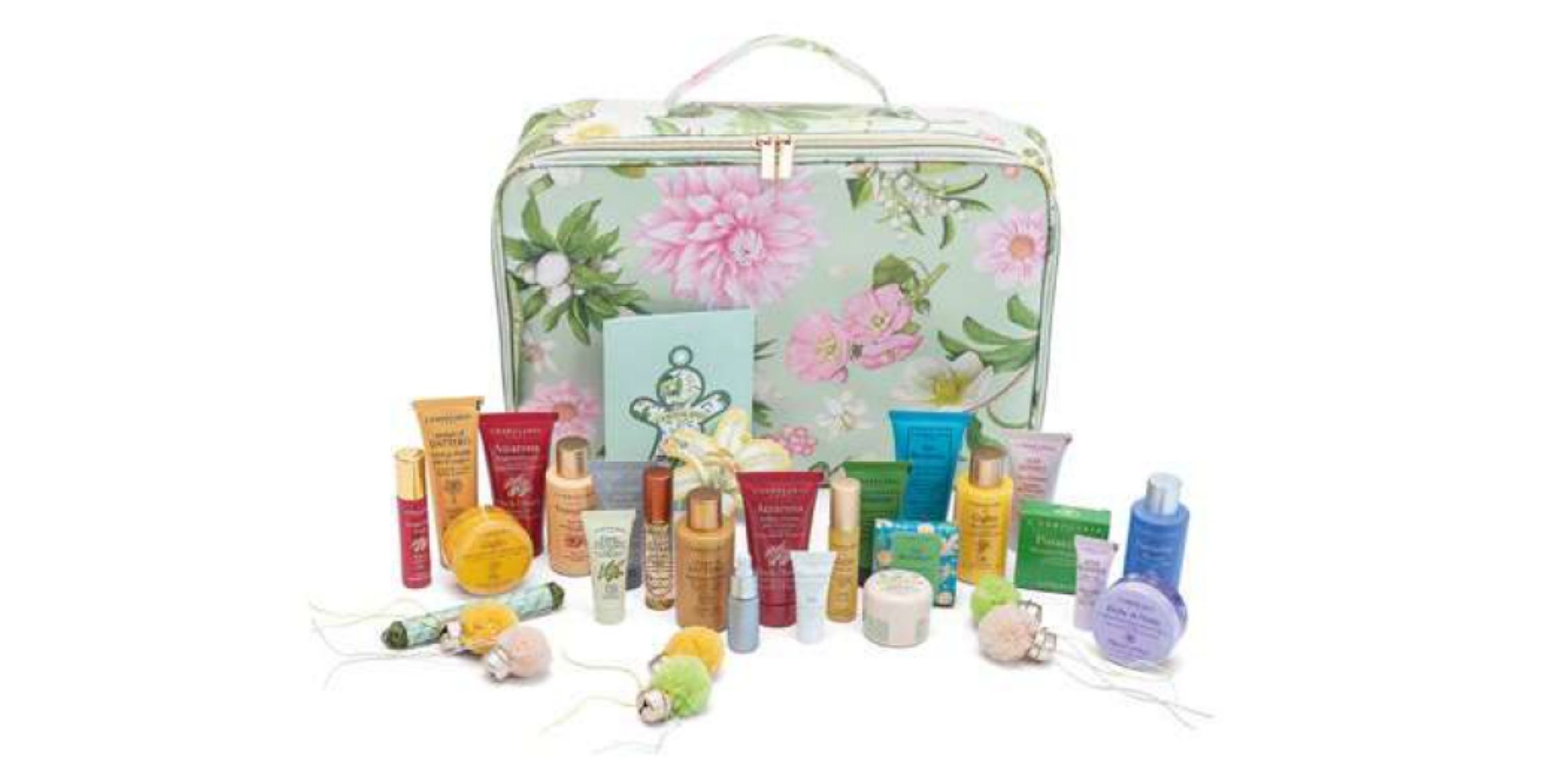 Calendario dell'Avvento 2026 Sinfonia di Fiori L'Erbolario – Cofanetto Beauty Edizione Limitata Con 24 Sorprese Profumate E Maxi Beauty Case