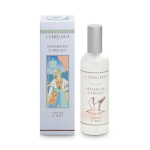 Mandarino Cinese e Cassis Profumo per l'Ambiente L'Erbolario 100ml – Spray Deodorante per la Casa Ad Azione Energizzante E Rinfrescante