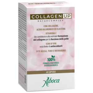 CollagenUp Naturcomplex 60 Capsule Aboca – Integratore Anti-Età Naturale Ad Azione Rassodante E Antiossidante Per La Pelle