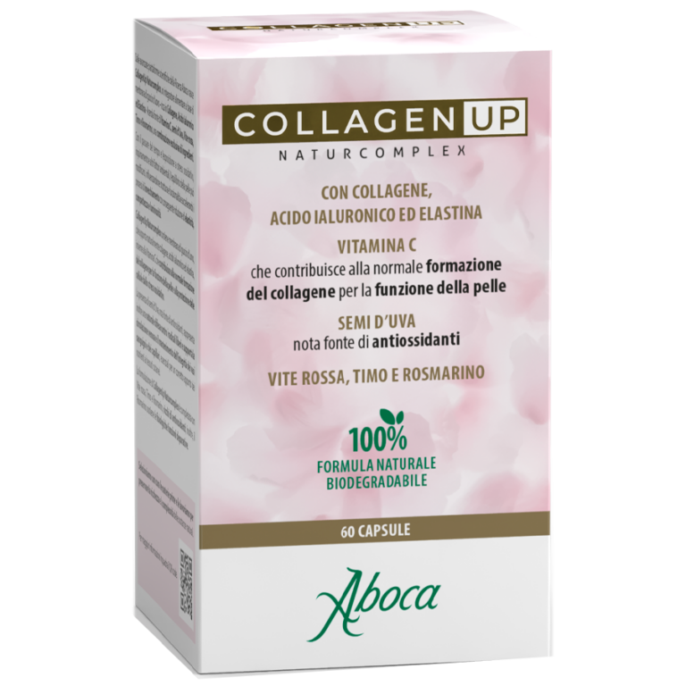 CollagenUp Naturcomplex 60 Capsule Aboca – Integratore Anti-Età Naturale Ad Azione Rassodante E Antiossidante Per La Pelle