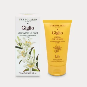 Crema per le Mani Giglio 75ml L'Erbolario – Trattamento Idratante, Emolliente E Protettivo Con Estratto Di Giglio E Cotone