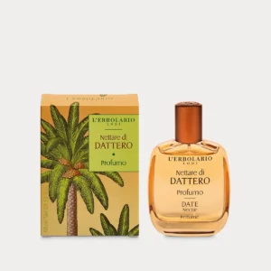 Profumo Nettare di Dattero 50ml L'Erbolario – Fragranza Unisex Fiorita E Gourmand Ad Azione Confortevole, Distensiva E Avvolgente