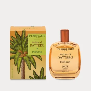 Profumo Nettare di Dattero 100ml L'Erbolario – Fragranza Unisex Fiorita E Gourmand Formato Scorta Ad Azione Avvolgente E Distensiva