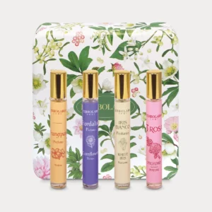 Sinfonia di Profumi Collezione Note Fiorite L'Erbolario – Cofanetto Regalo In Scatola Di Latta Con 4 Profumi 10ml In Edizione Limitata Ad Azione Rilassante, Armonizzante E Femminile