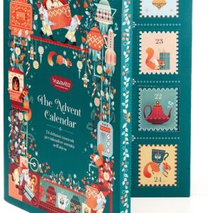Neavita Calendario Dell'Avvento Tisane E Infusi Biologici 48 Filtri – Maxi Cofanetto Di Natale Con 12 Miscele Bio In Doppia Dose Per Il Relax, La Digestione E La Depurazione Da Condividere