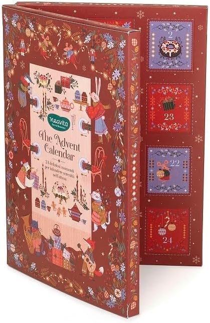 Calendario Dell'Avvento Tisane Neavita 2026 The Advent Calendar – Maxi Cofanetto A Libro Con 48 Filtri Bio Assortiti In Doppia Dose Per Condividere Il Relax E Il Benessere Delle Feste - immagine 2