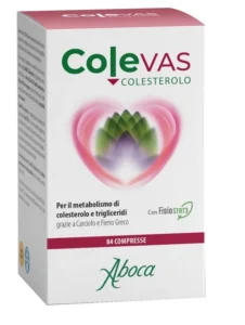 ColeVAS Colesterolo 84 Compresse Da 775mg Aboca – Integratore Alimentare Naturale Con FisioSTAT3, Carciofo E Fieno Greco Per Il Controllo Di Colesterolo E Trigliceridi