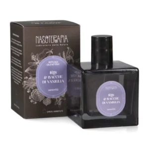 Nasoterapia Rituali Olfattivi Spray Ambiente Iris & Bacche Di Vaniglia 100 ml – Profumatore Per Ambienti Ad Azione Immediata Per Favorire Serenità, Relax E Freschezza