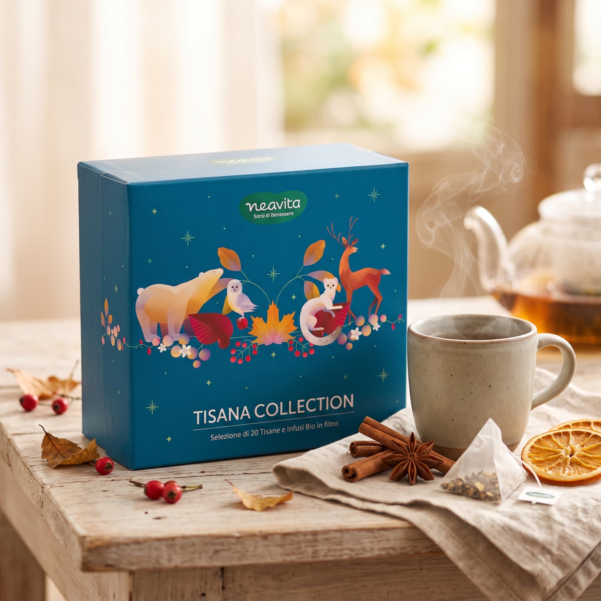 Neavita Tisana Collection: Un Viaggio nel Bosco Incantato
