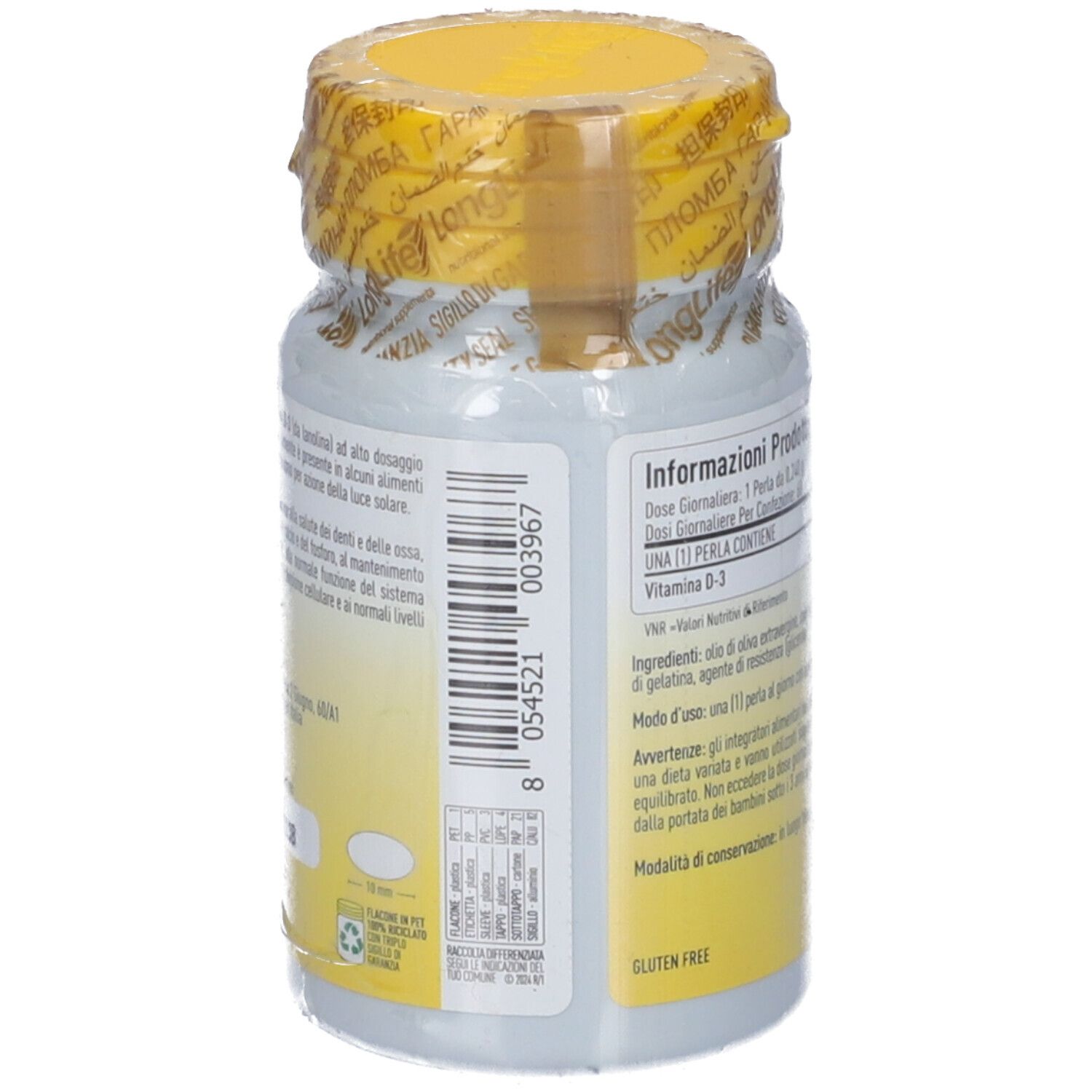 LongLife Vitamin D 2000 UI 60 Perle Phoenix – Integratore Di Vitamina D3 Con Olio Extravergine D'Oliva Per Difese Immunitarie, Ossa E Denti - immagine 3