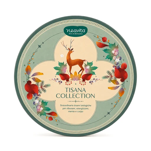 Cofanetto Tondo Verde Neavita: Relax e Benessere in Tazza