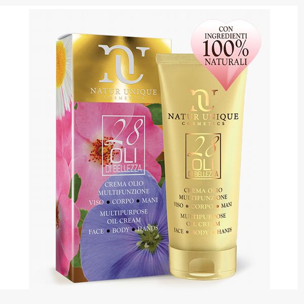 Crema olio multifunzione corpo in barattolo da 200 ml