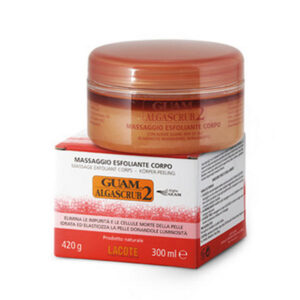 Algascrub2 massaggio esfoliante corpo con sali marini e oli essenziali