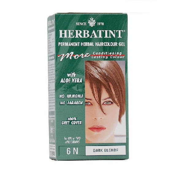 Tinta capelli 6N biondo scuro Herbatint con estratti vegetali