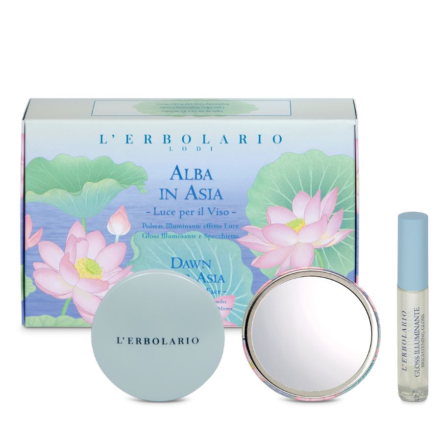 Luce per il Viso Alba in Asia, polvere e gloss illuminanti