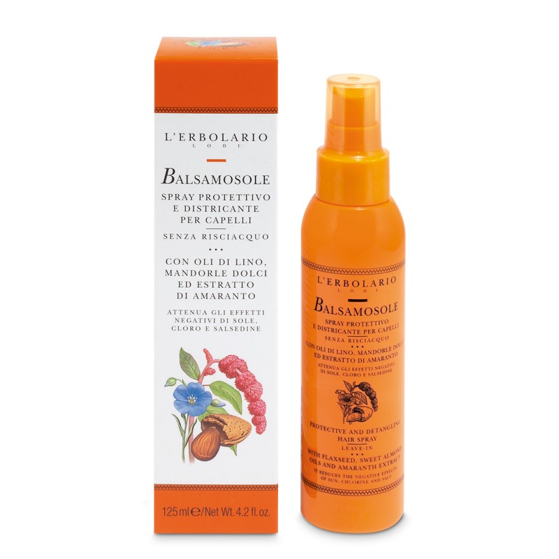 BalsamoSole spray per capelli sotto il sole