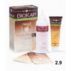 Biokap nutricolor tinta delicata 2.9, copertura capelli bianchi con Olio di Argan