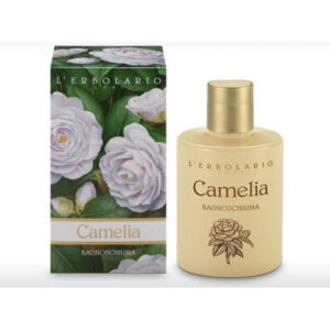 Bagnoschiuma Camelia con aminoacidi dell'avena, flacone da 300 ml