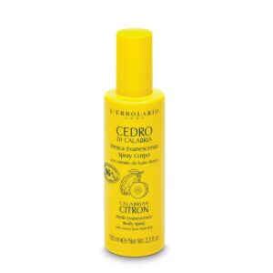 Spray corpo Cedro di Calabria, idratazione agrumata