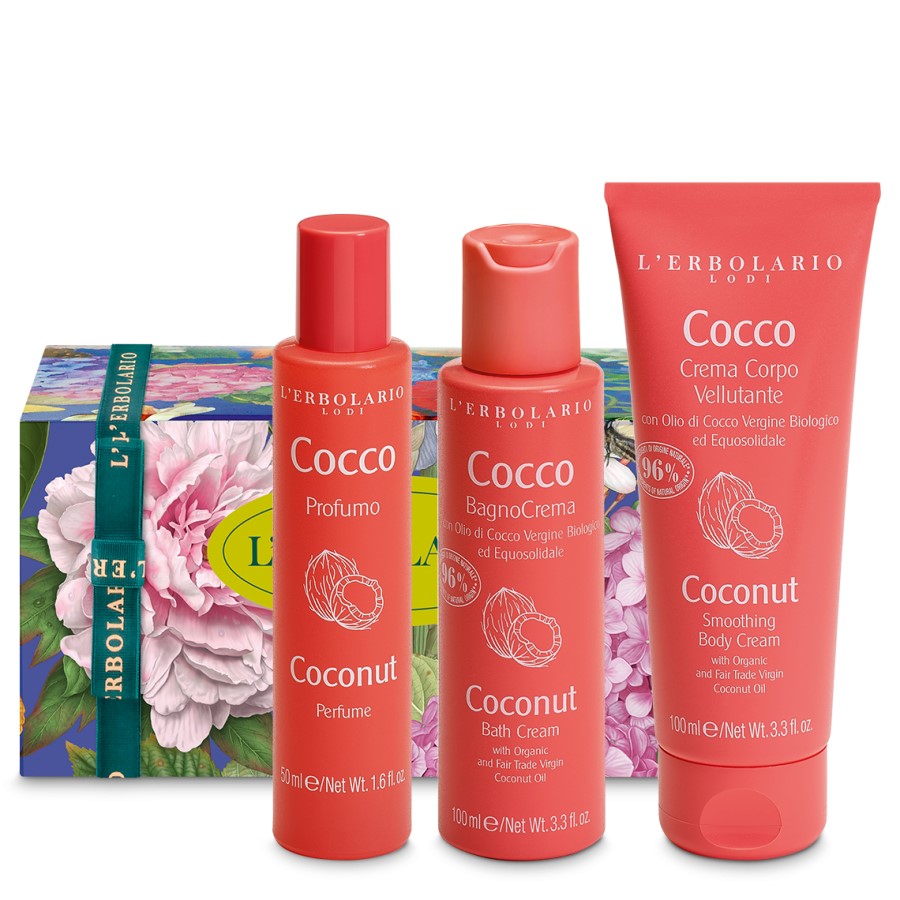 Confezione regalo Trio Profumo Cocco L'Erbolario