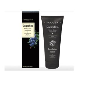 Crema Corpo Energizzante Ginepro Nero per uomo, idratazione e vitalità