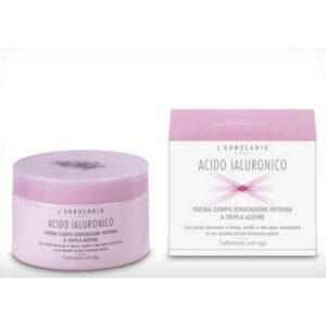 Crema corpo idratazione intensa con Acido Ialuronico e fiori d'Arancio