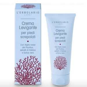Crema levigante piedi screpolati con alghe rosse, rafano e salice