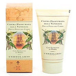 Crema profumata alla vaniglia con estratto di mirra