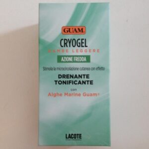 Cryogel azione fredda Guam, effetto drenante e tonificante, 100 ml
