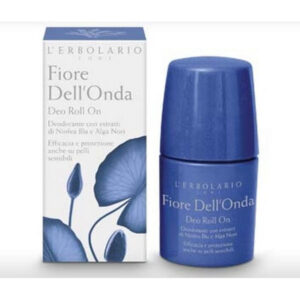 Deodorante roll-on Fiore dell'Onda con Ninfea Blu e Alga Nori