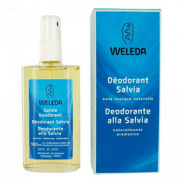 Deodorante naturale alla salvia 100 ml con melaleuca