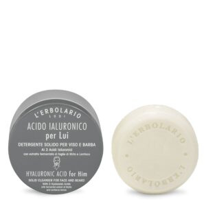 Detergente solido viso e barba con acido ialuronico