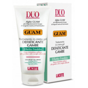 Crema defaticante gambe effetto freddo con alghe marine e uva rossa