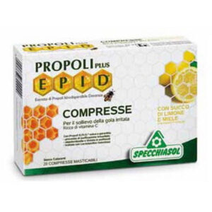 Compresse Propoli Epid limone miele per gola e bronchi