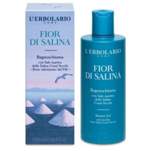 Bagnoschiuma Fior di Salina 250 ml, profumo marino e agrumato, idratazione