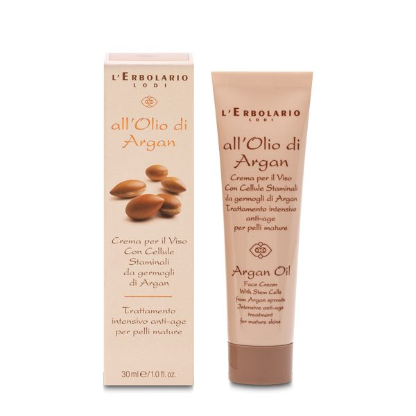 Crema Viso Anti-Age all'Olio di Argan 30 ml L'Erbolario