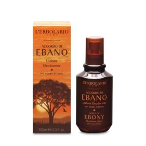 Lozione deodorante uomo Accordo di Ebano con Equiseto e Salvia