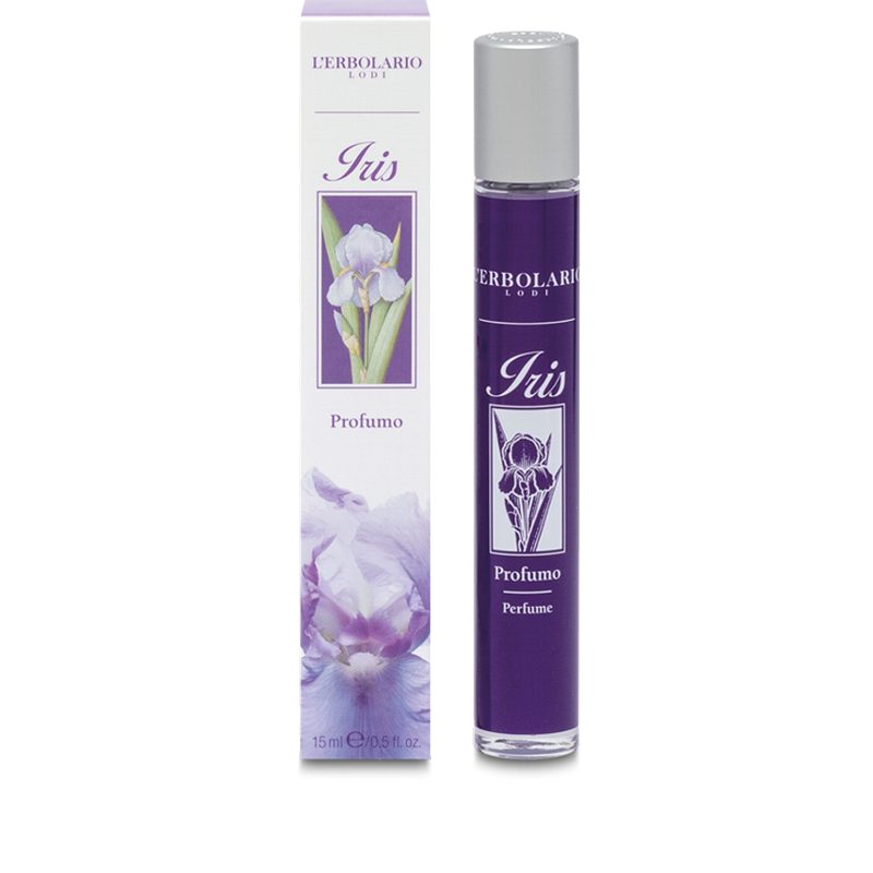 Flacone di profumo Iris 15 ml con aroma cipriato