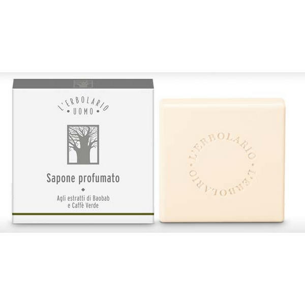 Sapone profumato L'Erbolario per uomo, confezione elegante