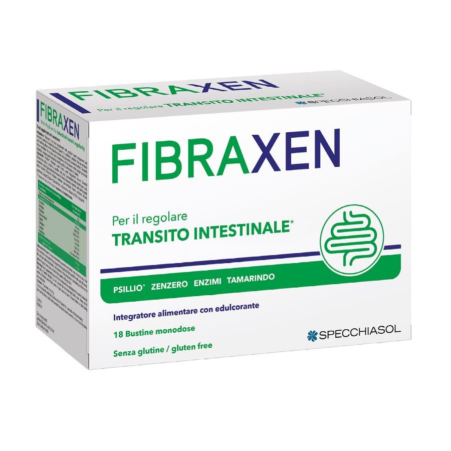 Fibraxen Specchiasol transito intestinale Psillio Tamarindo