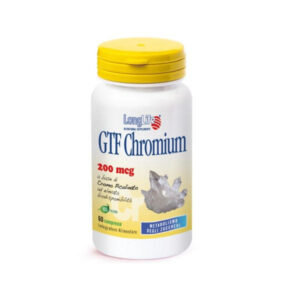 Integratore GTF Chromium 200mcg, flacone da 60 compresse