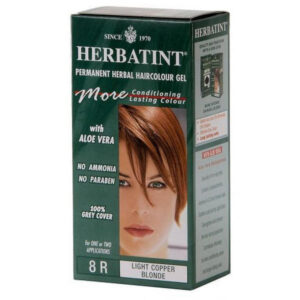 tinta capelli 8R biondo chiaro ramato HERBATINT naturale