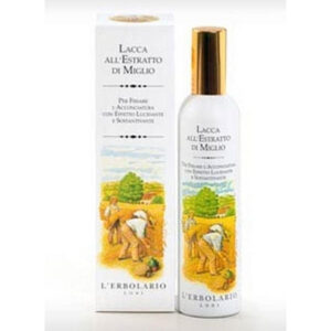 Bottiglia di lacca all'estratto di miglio per capelli