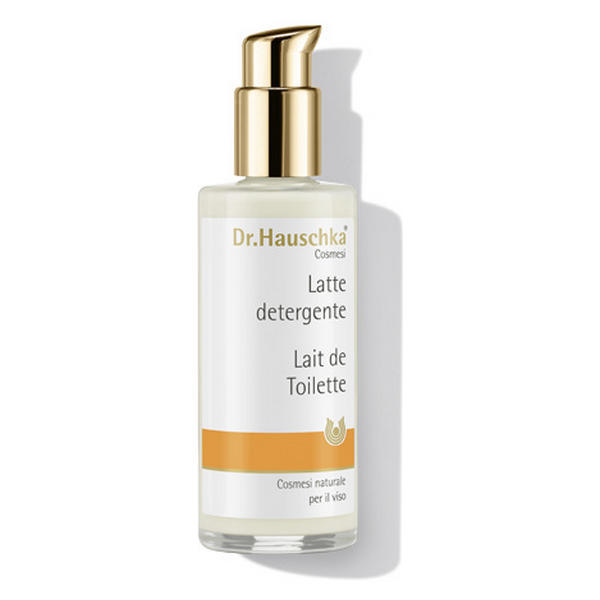 Latte detergente naturale Dr. Hauschka per viso e collo