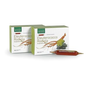 Ampolle Eleuterococco Rodiola BIO, energia e difese naturali