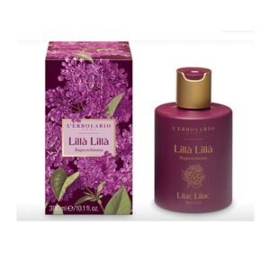 Bagnoschiuma Lillà Lillà, bottiglia floreale