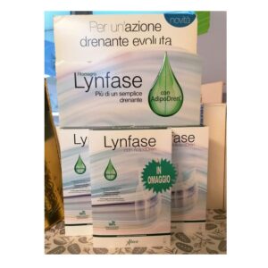 FITOMAGRA Lynfase confezioni promozionali su sfondo bianco